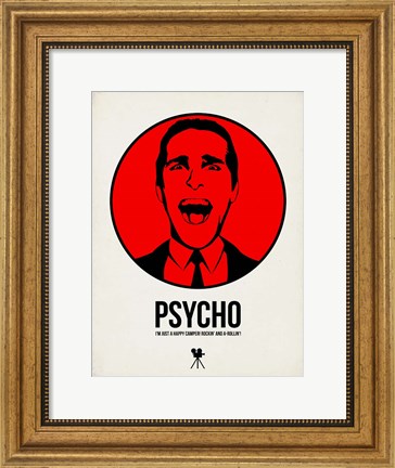 Framed Psycho 2 Print