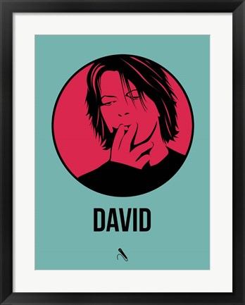 Framed David  3 Print