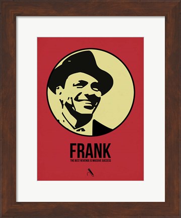 Framed Frank 2 Print