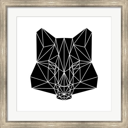 Framed Black Fox Print