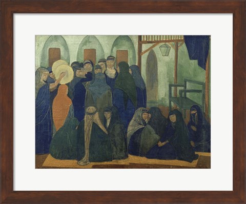 Framed Arab celebration, 1894 Print