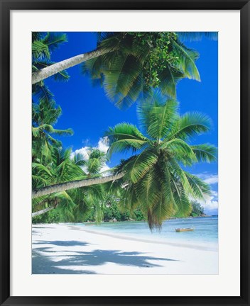 Framed Mahe Seychelles Print