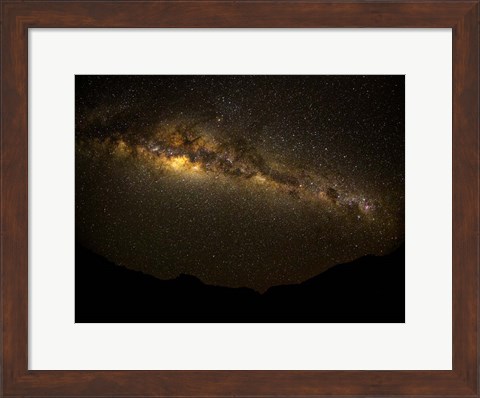 Framed Milky Way, Etosha National Park, Namibia Print