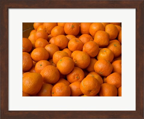 Framed Oranges for Sale, Fes, Morocco Print