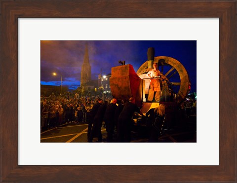 Framed Spraoi Street Festival, Waterford City, Ireland Print