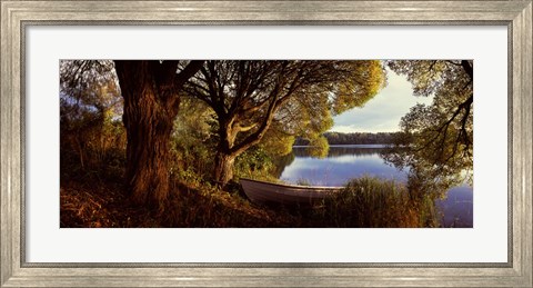 Framed Vuoksi River, Imatra, Finland Print