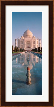 Framed Taj Mahal Panel Print