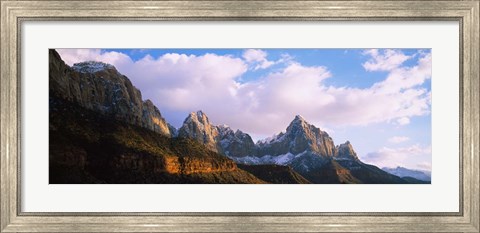 Framed Watchman, Zion National Park, Utah Print