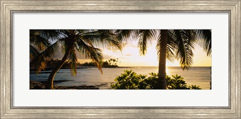Framed Kohala Coast, Big Island, Hawaii Print