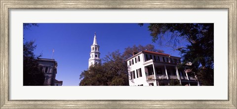 Framed St. Michael&#39;s Episcopal Church, Charleston, South Carolina Print