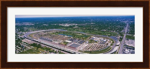Framed Indianapolis Motor Speedway, Indianapolis, Indiana Print