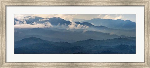 Framed Volcanoes National Park, Rwanda Print