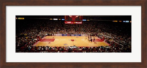Framed NBA Finals Bulls vs Suns, Chicago Stadium Print