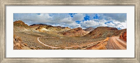 Framed Titus Canyon Road, Death Valley National Park, California Print