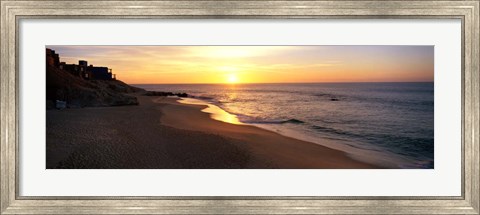 Framed Sunrise over Los Cabos, Mexico Print