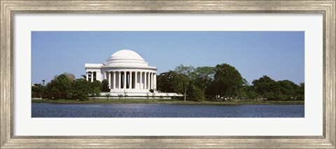 Framed Jefferson Memorial, Washington DC (pano) Print