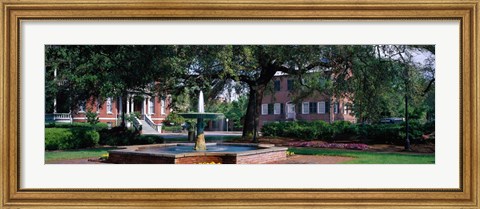 Framed Columbia Square Historic District, Savannah, GA Print