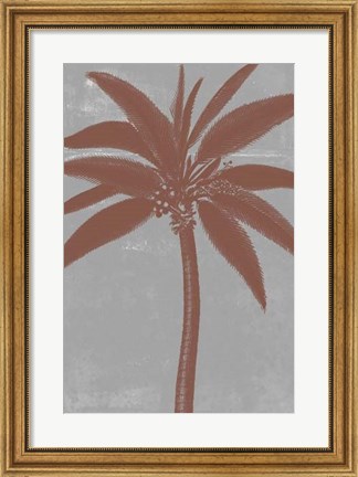 Framed Chromatic Palms VII Print
