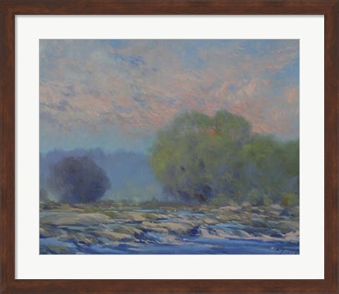 Framed James River from Belle Isle I Print