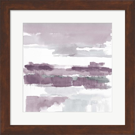 Framed Amethyst Wetlands Print