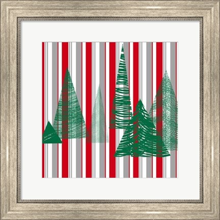 Framed Oh Christmas Tree III Print