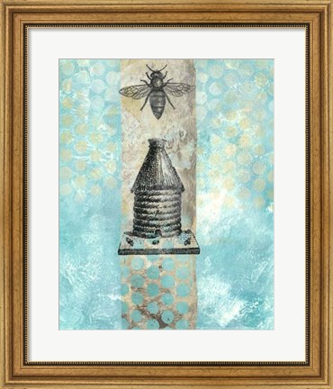 Framed Vintage Beekeeper I Print