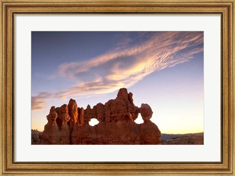 Framed Clouds at Bryce Canyon Print