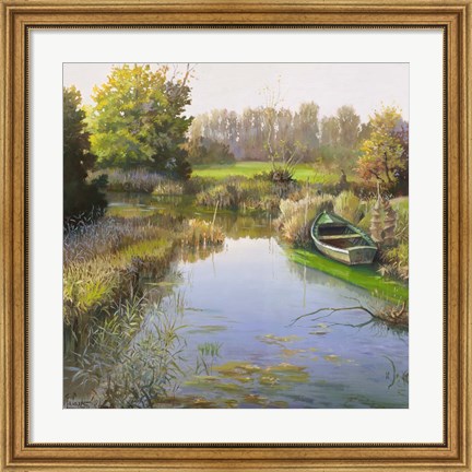 Framed Sul Fiume View Print