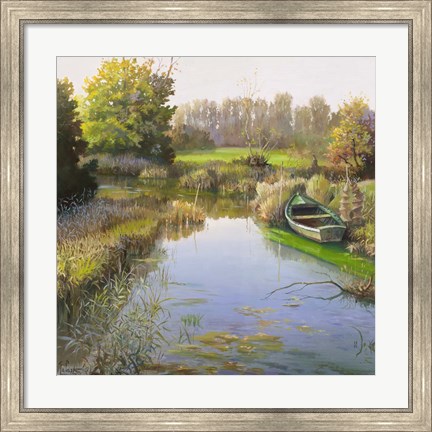 Framed Sul Fiume View Print