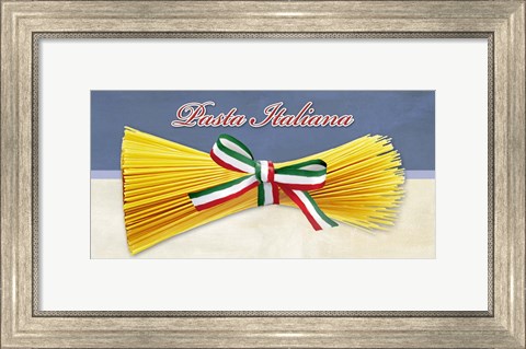 Framed Pasta Italiana Print