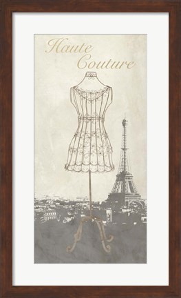 Framed Haute Couture Print