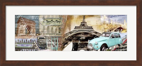 Framed Parisienne Print
