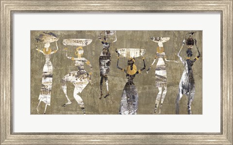 Framed African Dance Print