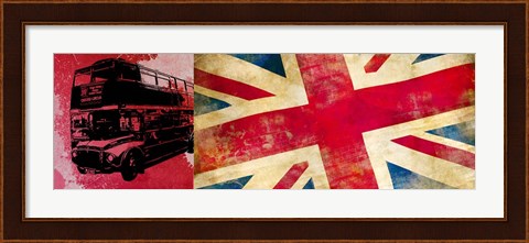 Framed On the Road, London Print
