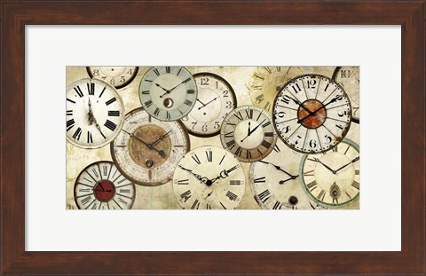 Framed Timepieces Print