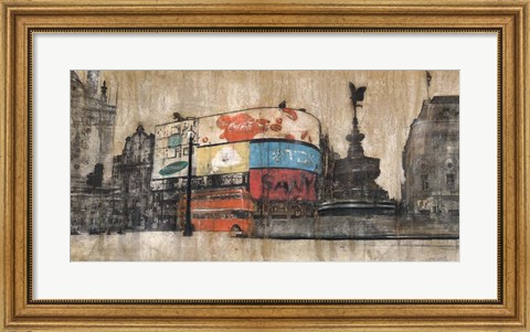 Framed Piccadilly Circus 1 Print