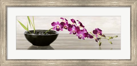 Framed Orchid Arrangement Print