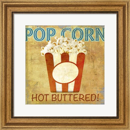 Framed Pop Corn Print