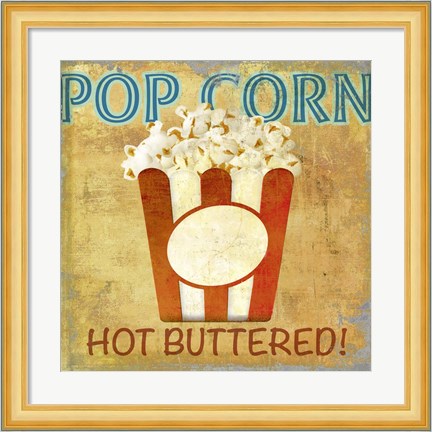 Framed Pop Corn Print