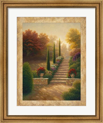 Framed Viola Gardens Print