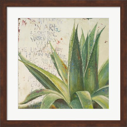 Framed Aloe I Print