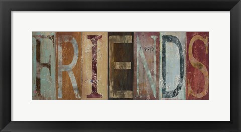 Framed FRIENDS Print