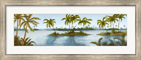 Framed Cool Tropics II Print