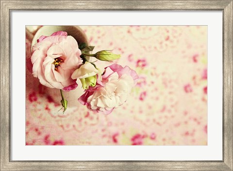 Framed Cup of Romance Print