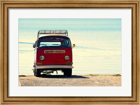 Framed Beach Ride Print