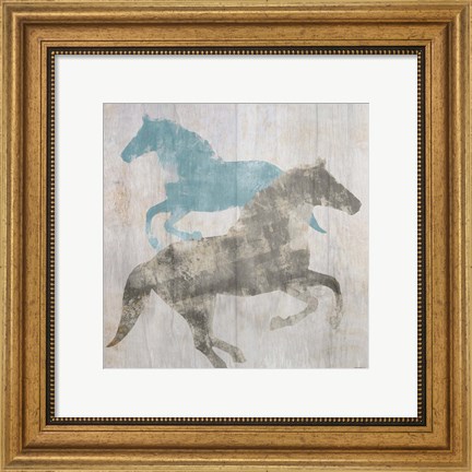 Framed Equine I Print