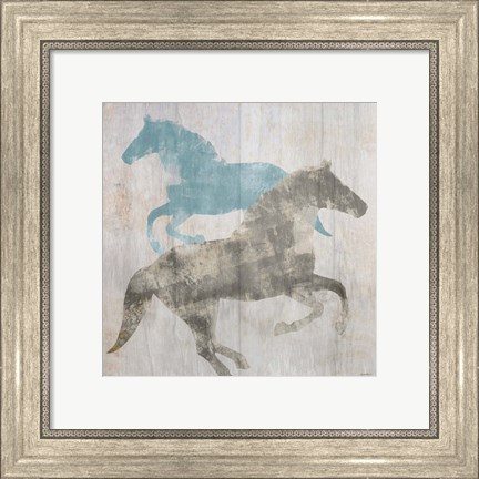 Framed Equine I Print