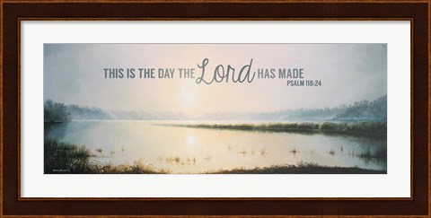 Framed This is the Day II Print