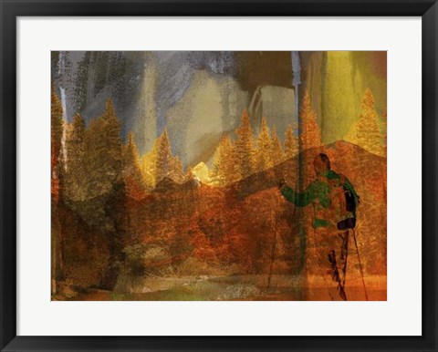 Framed Denver Hiker Print
