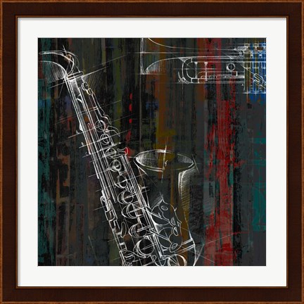 Framed That Jazz II Print